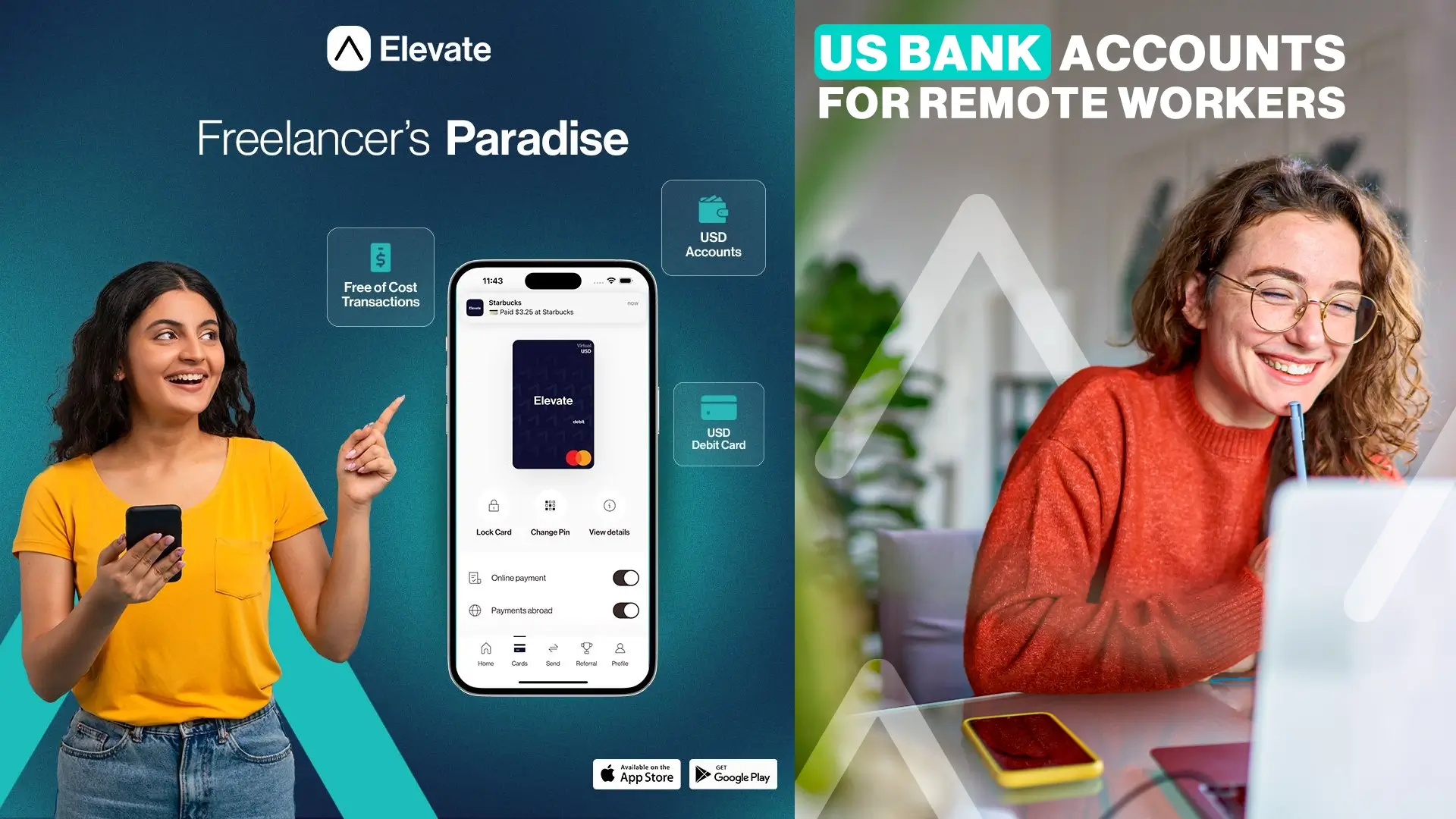 Elevate Pay: The Premier US Bank Account for Remote Workers (5 tips)